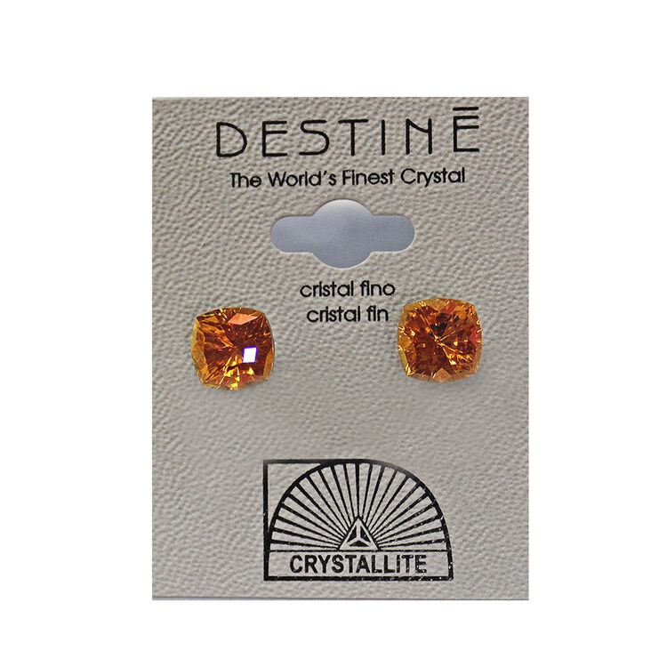 Destine Earrings Mystic Square Astral Pink