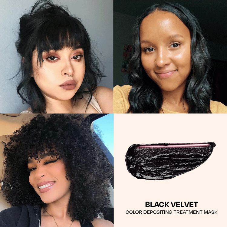 Color Depositing Treatment Mask Black Velvet