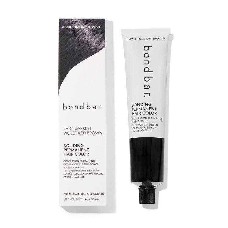 2VR Darkest Violet Red Brown Bonding Permanent Crème Hair Color