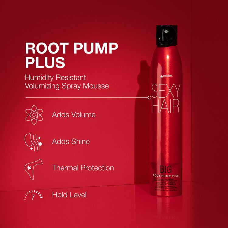 Root Pump Plus Humidity Resistant Volumizing Spray Mousse
