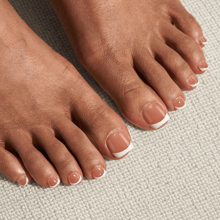 XCOATTIPS® French - Toe Nail Short Squoval