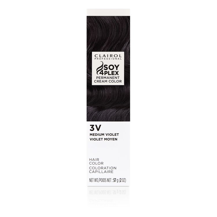 3V Medium Violet Permanent Cream Hair Color