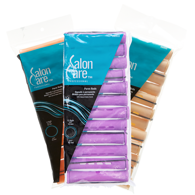 Salon Care Large Curved Perm Rods
