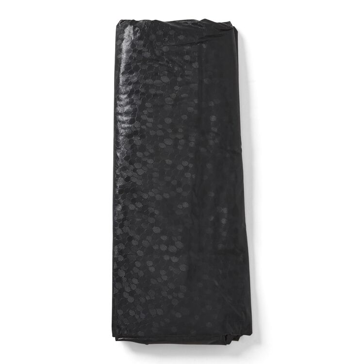 Solid Black Shampoo Cape