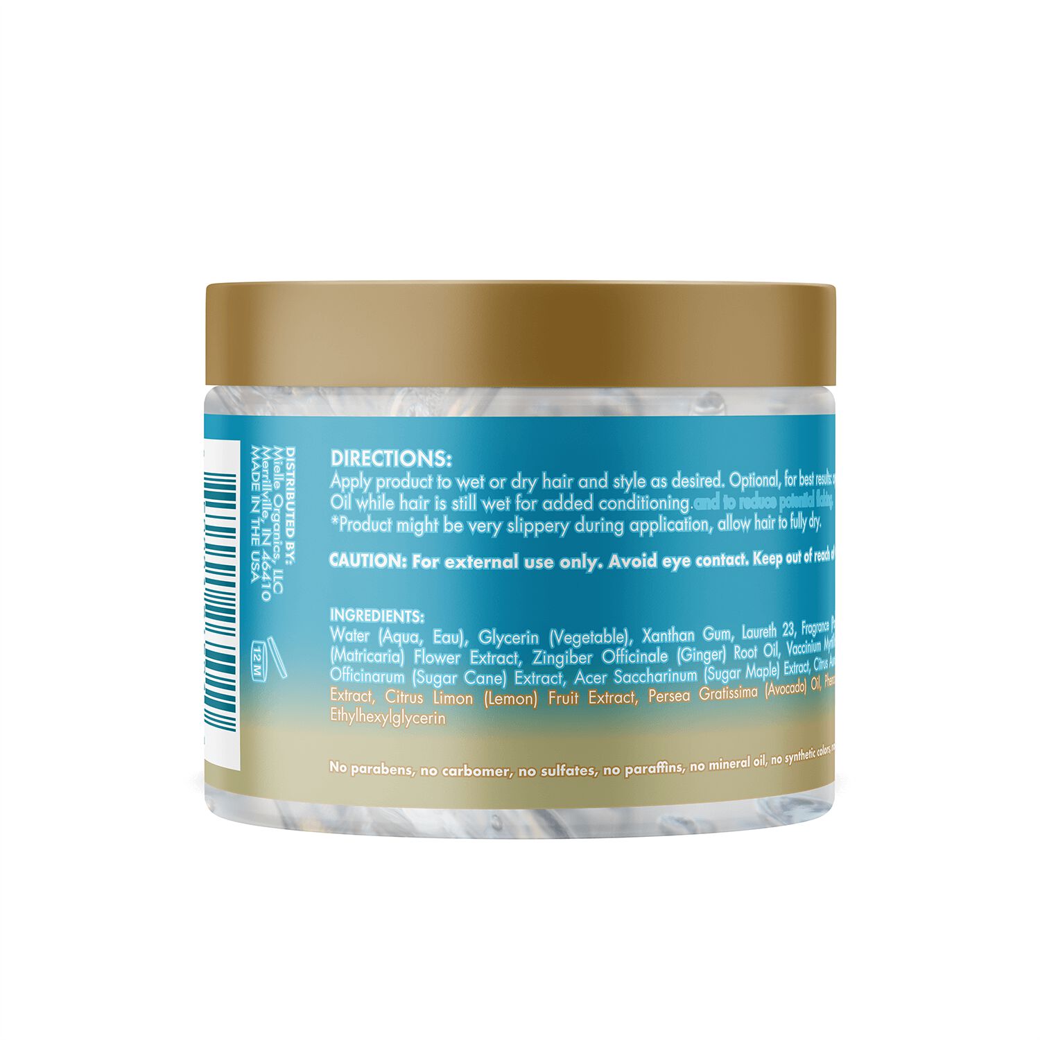 Mielle Styling Gel by Moisture Rx Styling Products Textured Hair