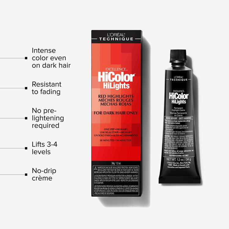 HiColor Red HiLights Magenta Permanent Creme Hair Color