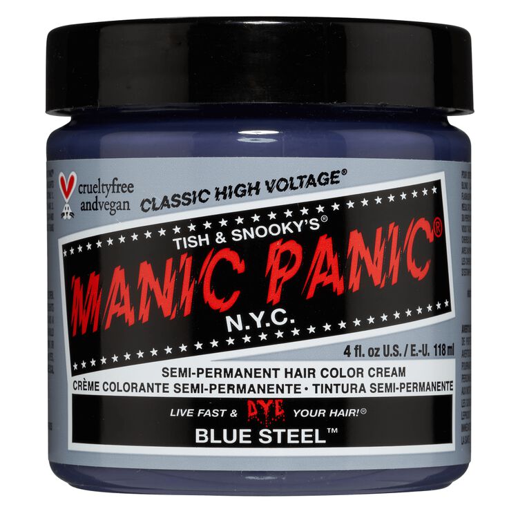 Blue Steel Semi Permanent Cream Hair Color