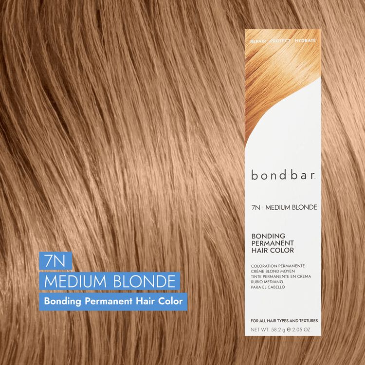 7N Medium Blonde Bonding Permanent Crème Hair Color