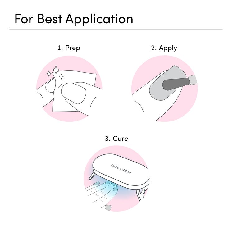 One Gel Color Polish - Real Black