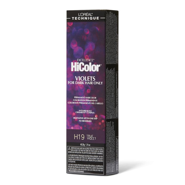 H19 True Violet Permanent Hair Color