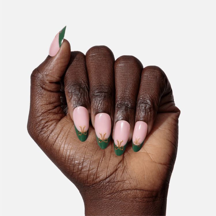 Evergreen Glam Premium Press On Nails