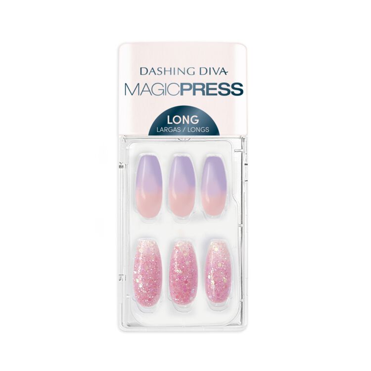 Dashing Diva Magic Press On Nails Lilac Ice Press On Nail Kits Sally Beauty