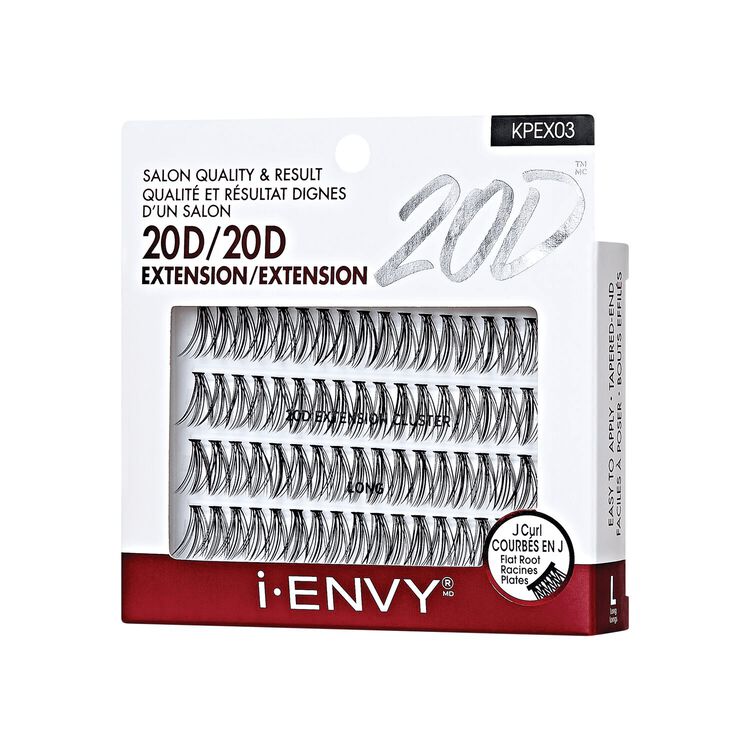i-ENVY 20D Extension Cluster Long Lashes