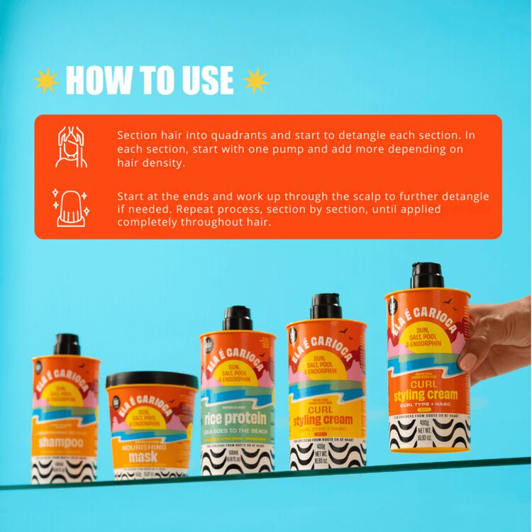 Ela É Carioca Curl Styling Cream 4ABC