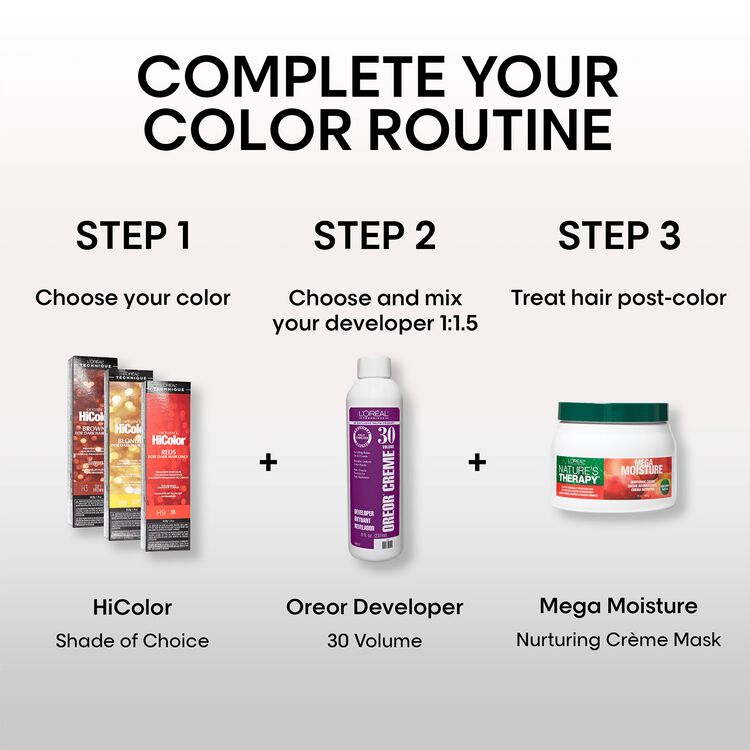 Copper Red Permanent Creme Hair Color