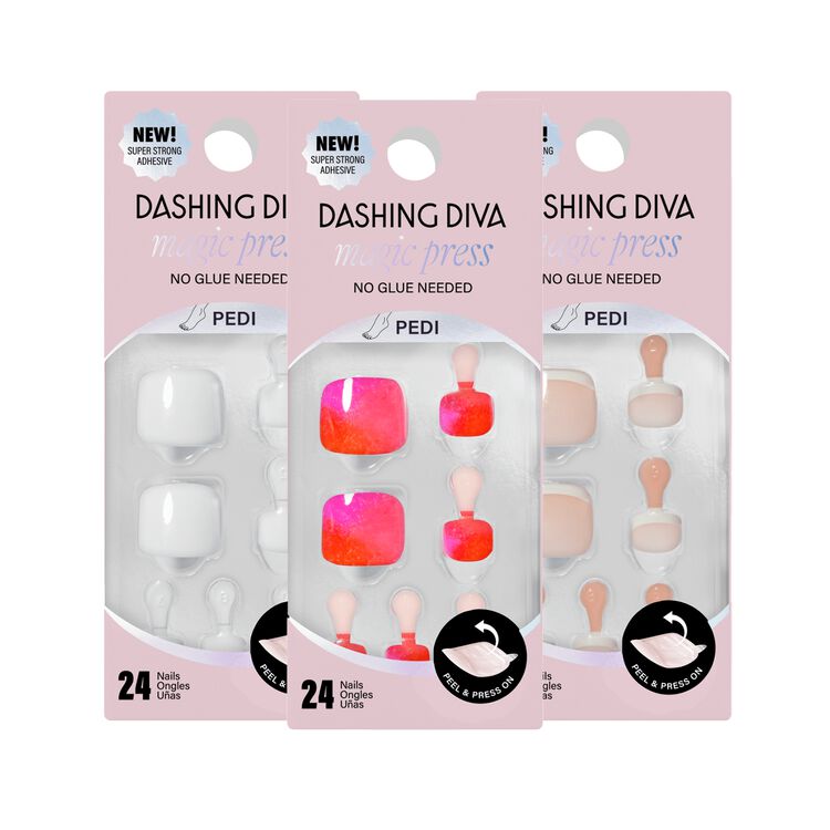 Magic Press Press-On Gel Toenails