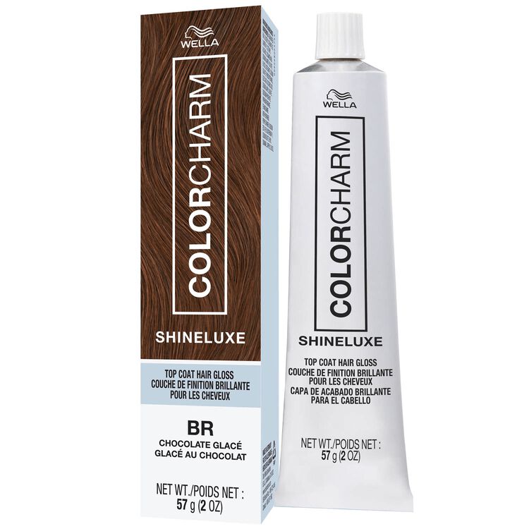 ShineLuxe Top Coat Hair Gloss BR Chocolate Glacé