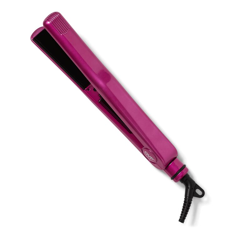 1" Hot Pink Ceramic Straightening Iron Compare to CHI Ceramic Hairstyling Iron