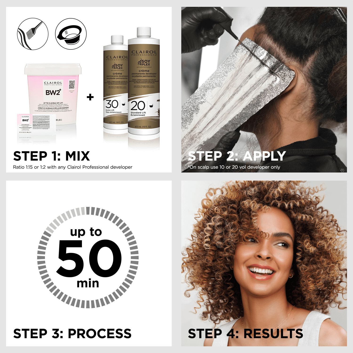 Clairol Professional BW2+ Powder Lightener Lightener Sally Beauty