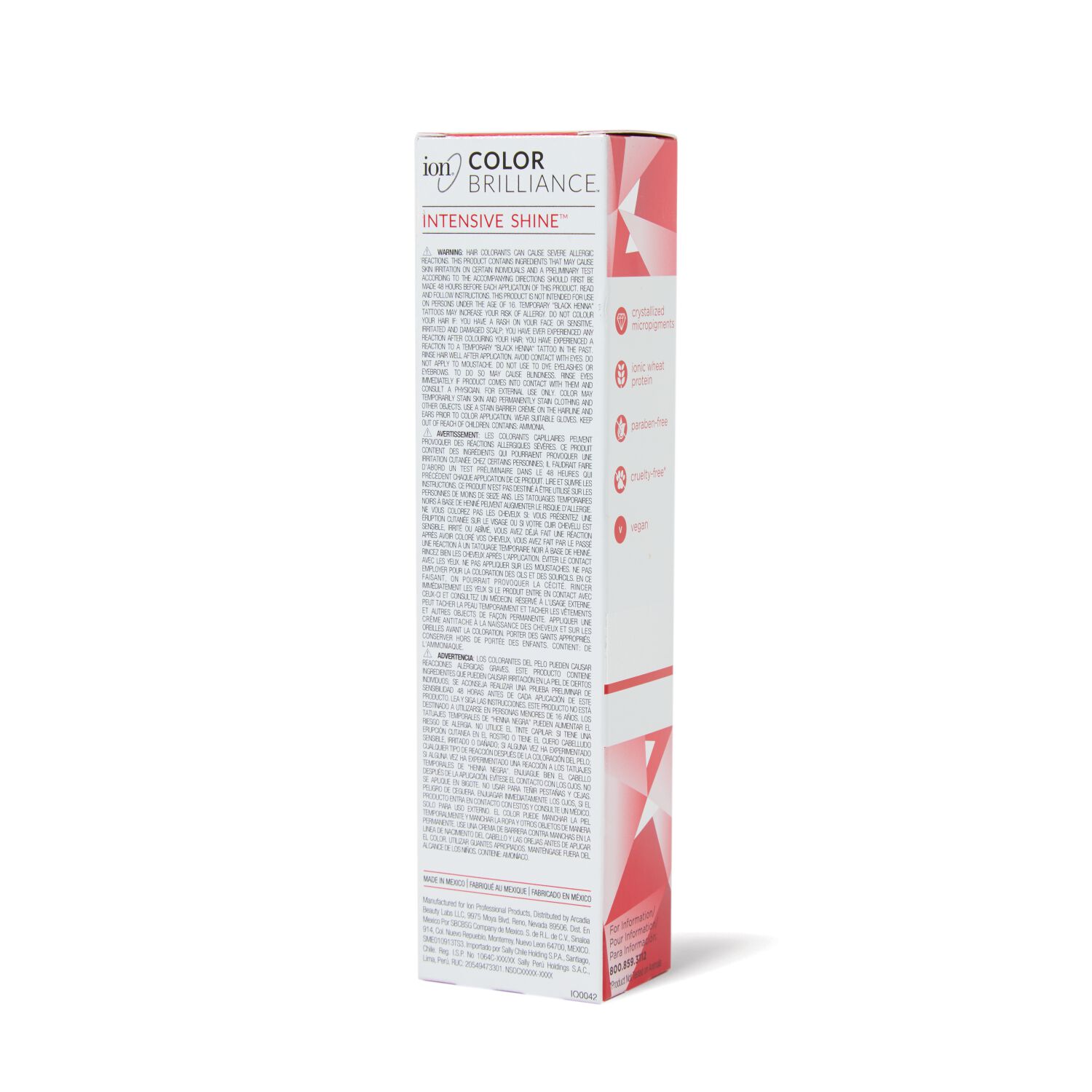 Ion True Tones for Dark Hair Permanent Crème Hair Color Red | Permanent