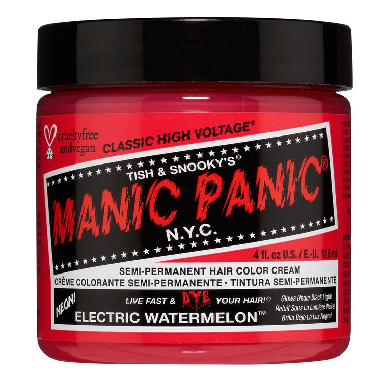 Electric Watermelon Semi Permanent Cream Hair Color