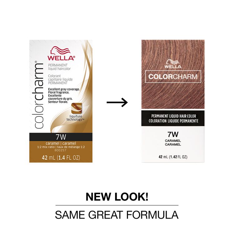 7W Caramel Permanent Liquid Hair Color