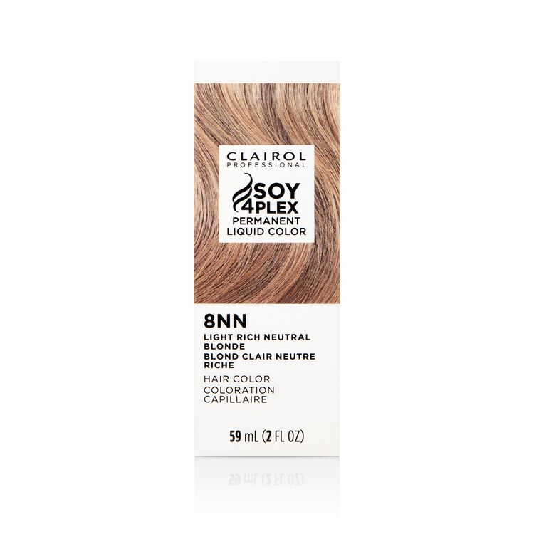 8NN Light Rich Neutral Blonde Permanent Liquid Hair Color