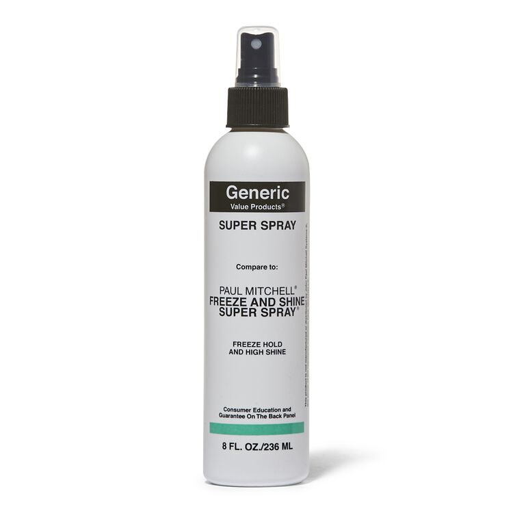 Super Spray Compare to Paul Mitchell Freeze and Shine Super Spray 8 oz
