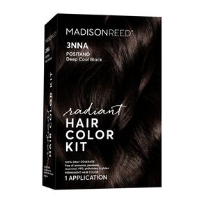 Radiant Cream Color Permanent Hair Color Kit 3NNA Positano Black