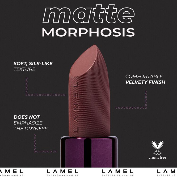 Powder Matte Lipstick MATTEmorphosis Gentle Petal