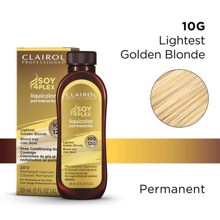 10G/12G Lightest Golden Blonde LiquiColor Permanent Hair Color