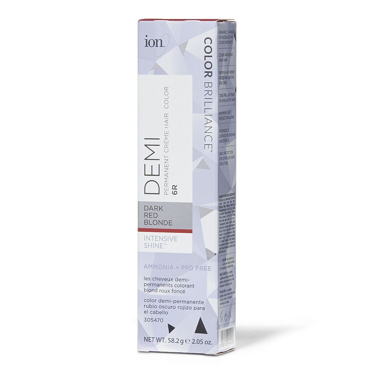 Dark Red Blonde Ion Color Brilliance Demi Permanent Creme Hair Color Demi Semi Permanent Hair Color Sally Beauty