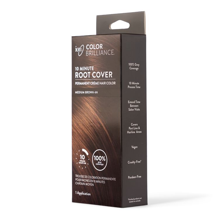 Medium Brown 10 minute Root Cover Permanent Creme Color