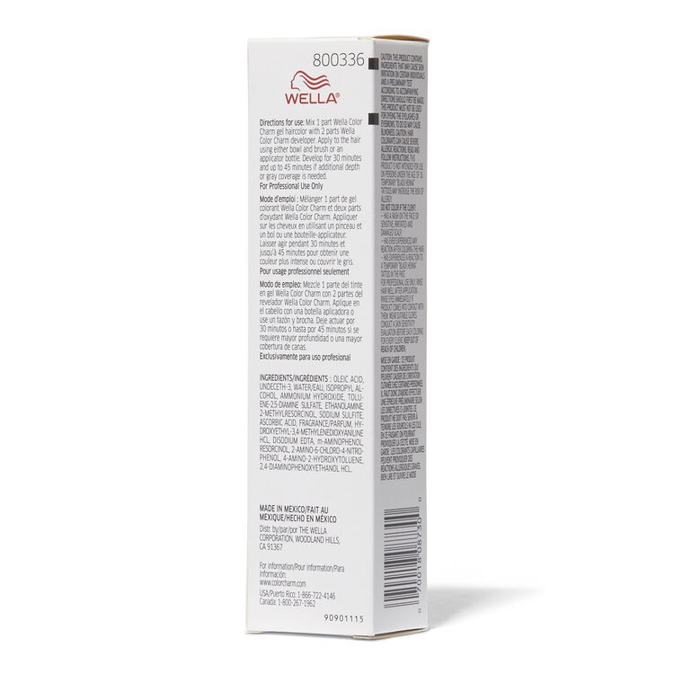 Wella Color Charm Cool Brown Permanent Gel Hair Color
