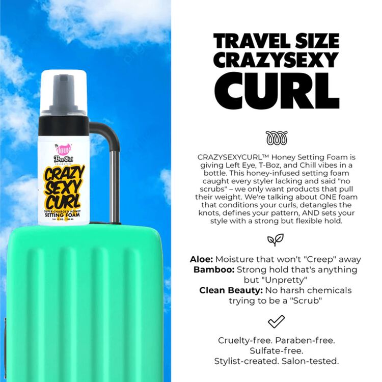 Bee Girl Crazy Sexy Curl Setting Foam