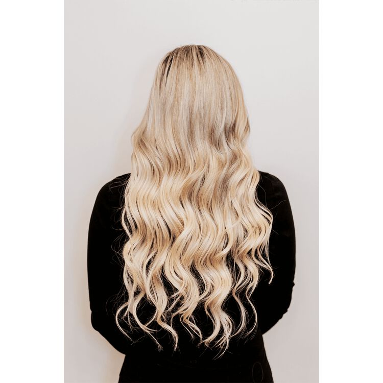 18" Ultra-Seamless Clip-in Hair Extensions Light Blonde