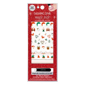 Magic Pick Premium Nail Art Stickers Holiday Cheers