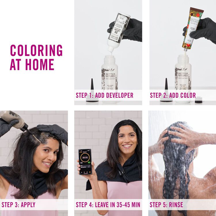 8NRG Natural Rose Gold Blonde Permanent Liqui-Crème Hair Color