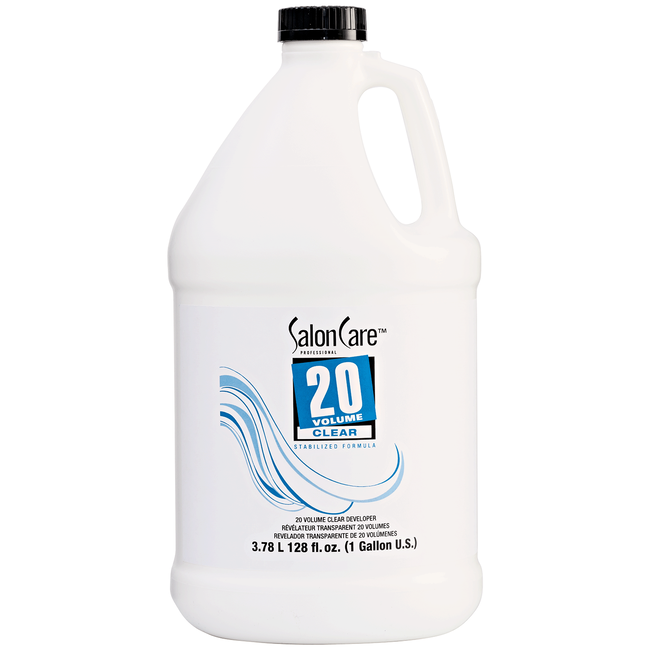 Salon Care 20 Volume Clear Developer 1 Gallon Hair Color Developers Sally Beauty
