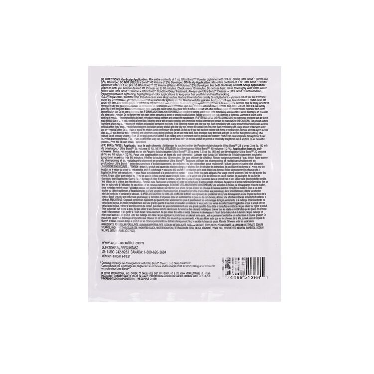 Ultra Bond Powder Lightener Packette 1 oz.