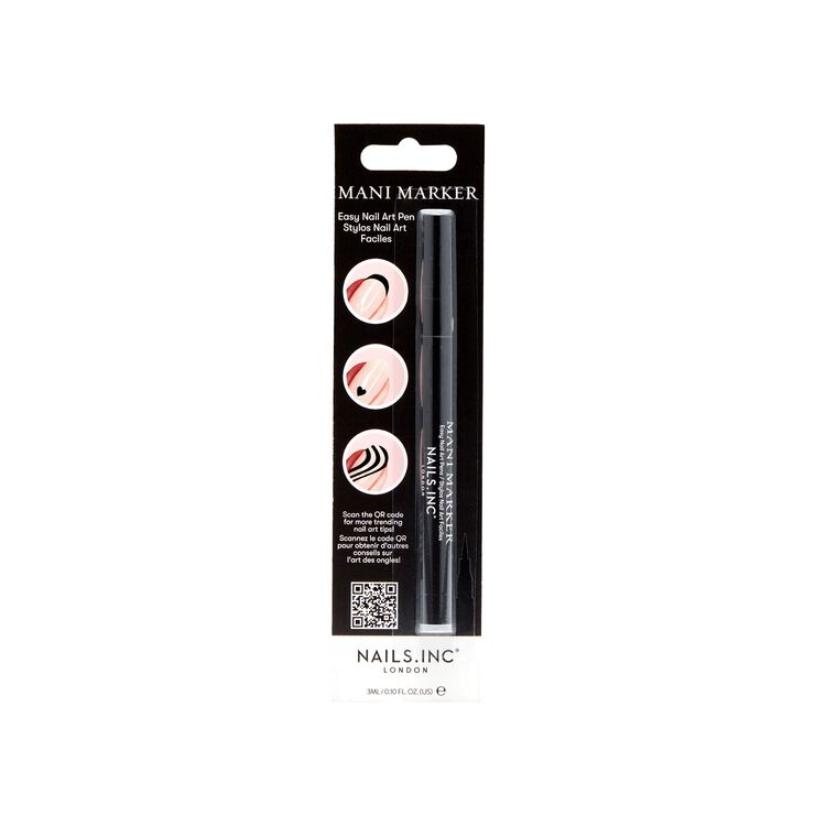 Nails INC Black Mani Marker | Nail Polish Mani Marker | Sally Beauty