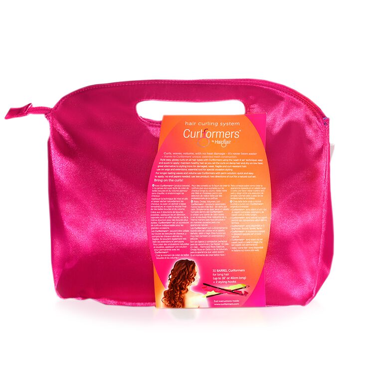 Hair Flair Curlformers Barrel Curls Styling Kit For Long Hair