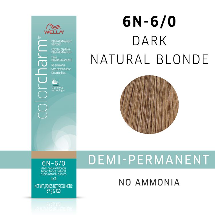 Dark Natural Blonde Color Charm DemiPermanent Hair Color by Wella