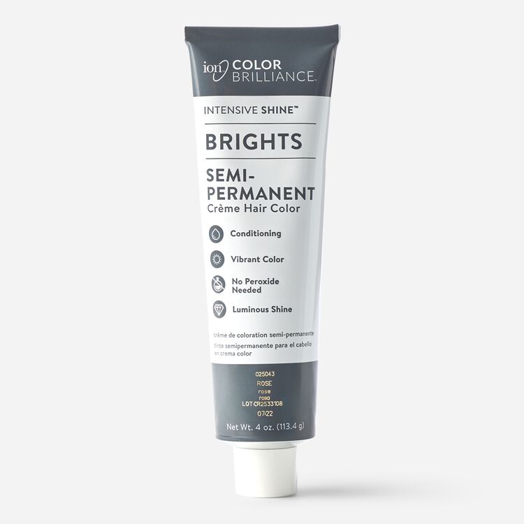 Semi-Permanent Brights Hair Color Rose