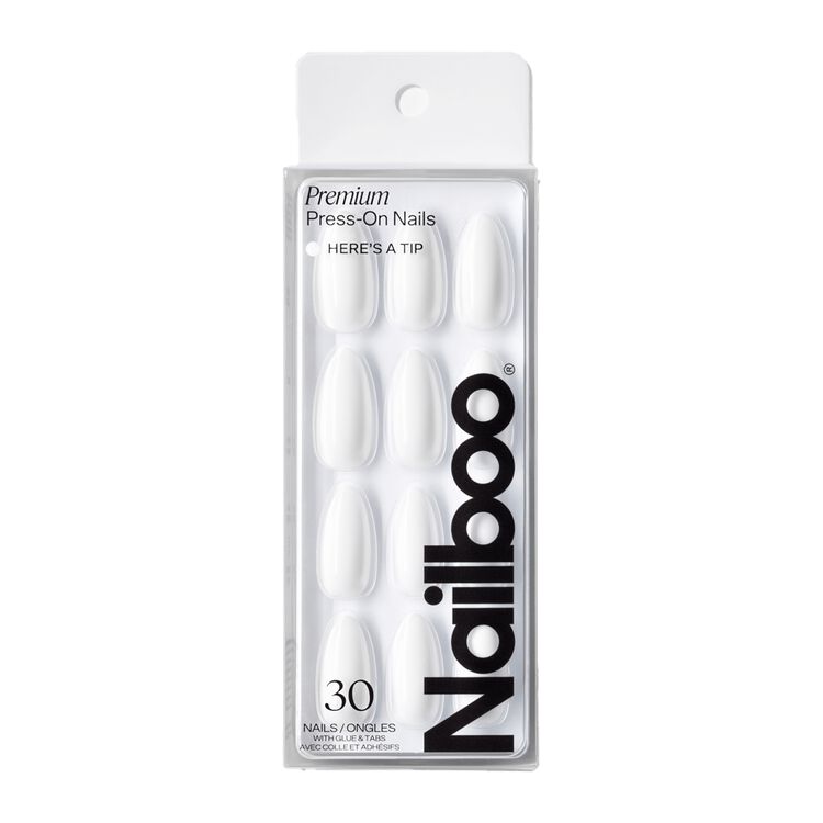 Here's A Tip (Medium Almond) Premium Press On Nails