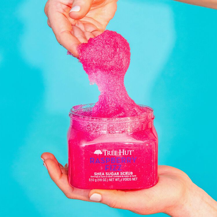 Raspberry Fizz Shea Sugar Scrub