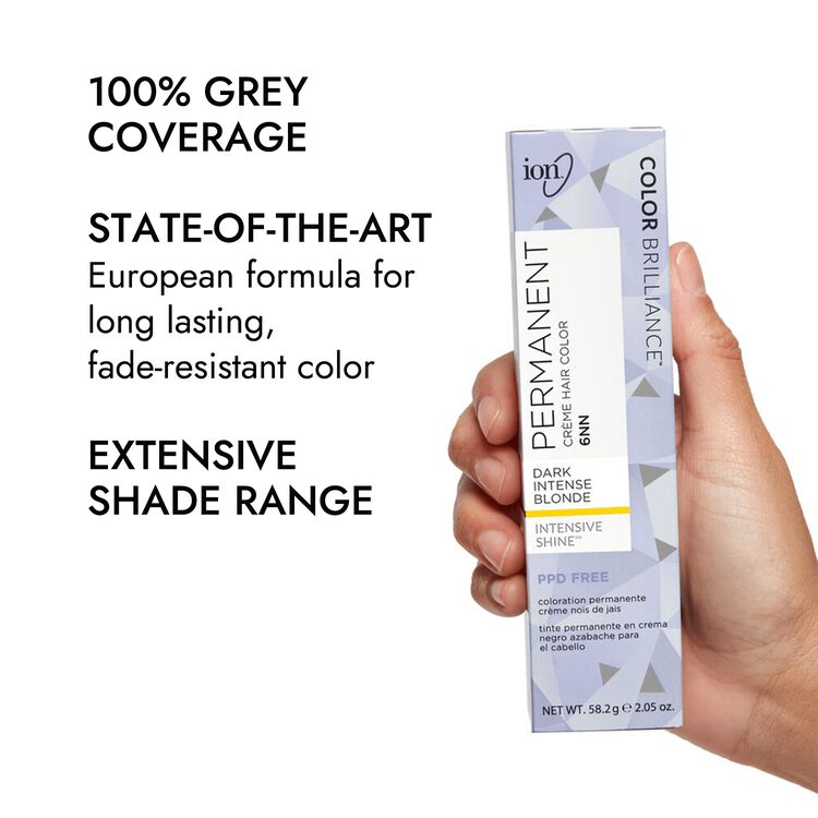 Ion 6NN Dark Intense Blonde Permanent Creme Hair Color by Color