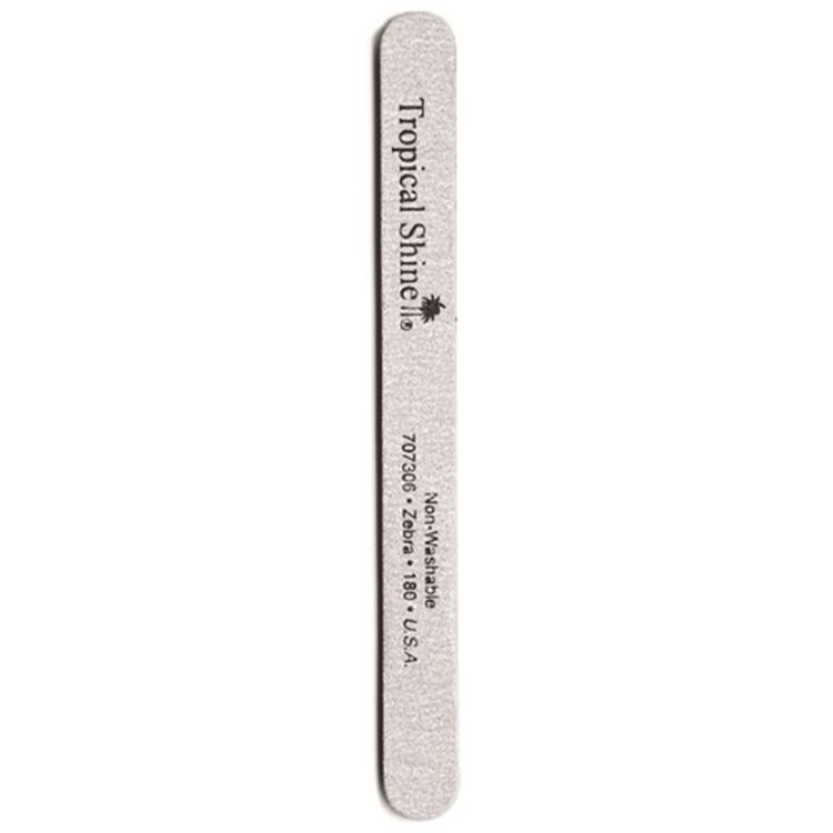 Tropic Shine Zebra Cushion Nail File 180