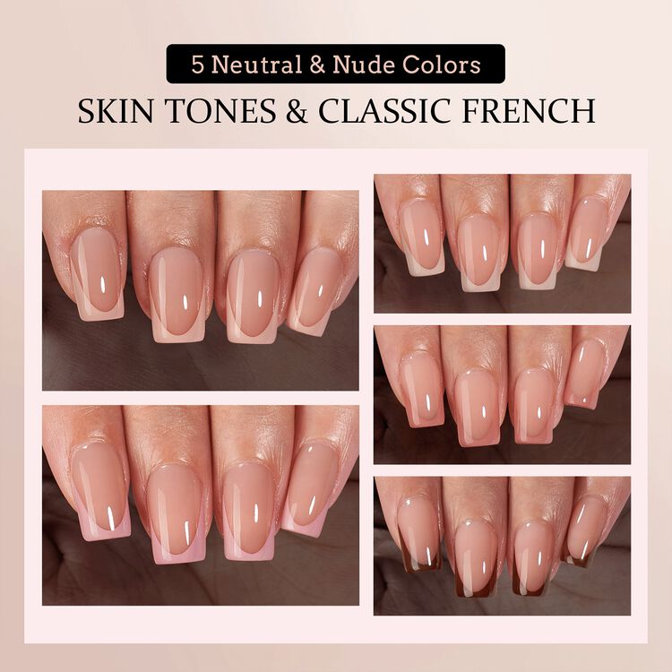 XCOATTIPS® French Nail Kit - Nude French Square