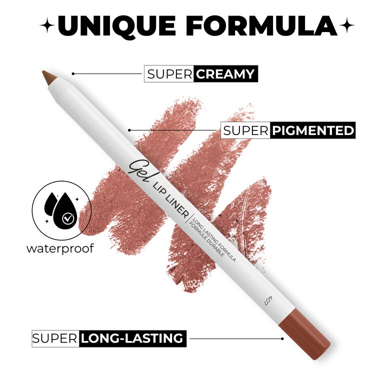 Long Lasting Gel Lip Liner Ashen Rose